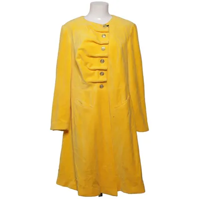 Coat (Yellow) from Gloockler Cotton, Polyester