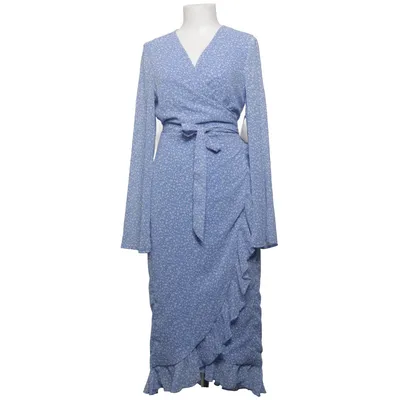 Wikkeljurk (Blauw, Wit) van NA-KD Polyester