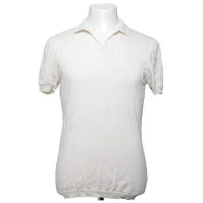 Polo shirt (White) from John Henric Cotton, Linen