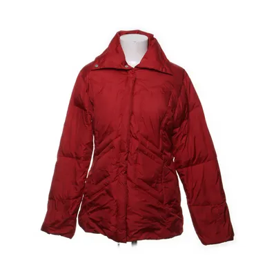 Doudoune longue (Rouge) de Miss H. Duvet, Plume, Polyester