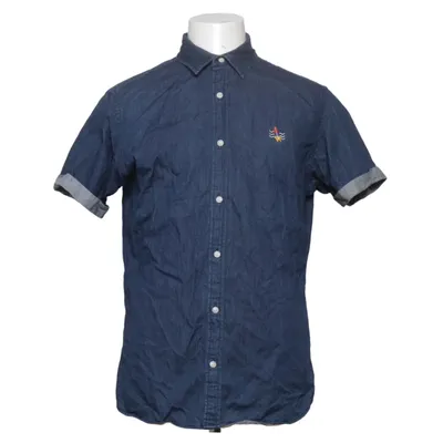 Short sleeve shirt (Blue) from Jack & Jones Cotton