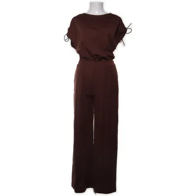 Jumpsuit (Bruin) van Les Lunes Elastaan, Lyocell, Polyamide