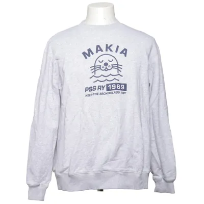 Sweatshirt (Grijs) van Makia Organisch katoen