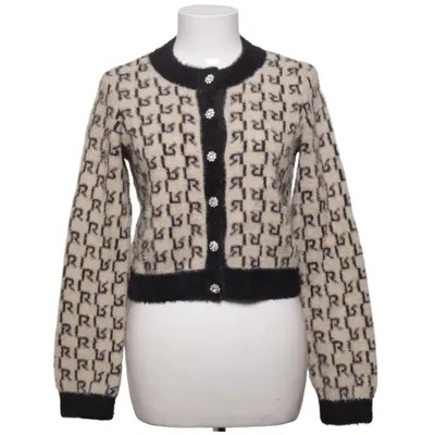 Cardigan (Beige, Sort) fra River Island Akryl, Polyamid