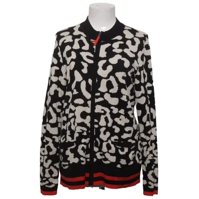 Cardigan (Sort, Hvid, Rød) fra Frank Walder Bomuld, Viscose