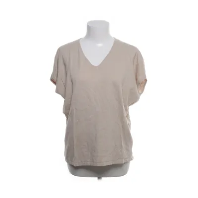 Top (Beige) van Kaffe Katoen, Linnen