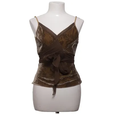 Tank Top (Brown) from Stills Silk, Viscose