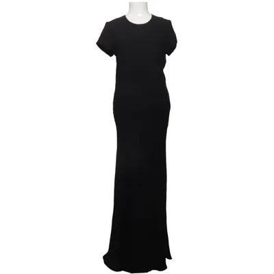 Robe longue (Noir) de Greta Soie