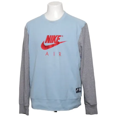 Sweatshirt (Blue, Gray, Red) from Nike Cotton, Polyester