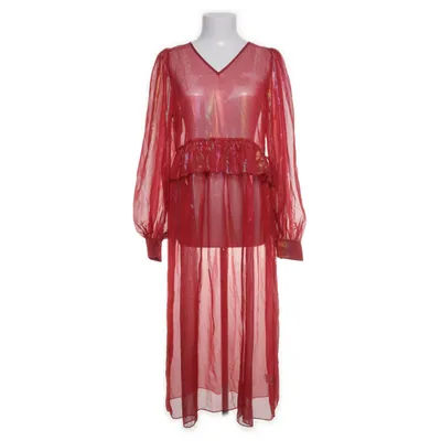 Klänning (Röd, Flerfärgad) från HUNKØN Polyester