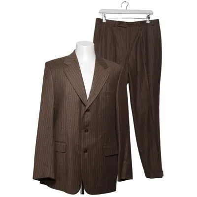 Kostym (Brun) från Prince of Wales Kashmir, Viskos, Ull