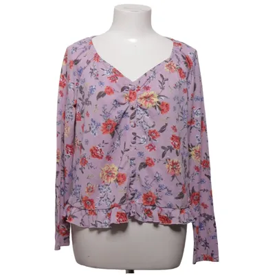 Bluse (Lilla, Flerfarvet) fra Cubus Elastan, Polyester