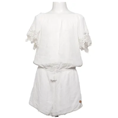 Jumpsuit (White) from Ü by KappAhl Cotton, Viscose