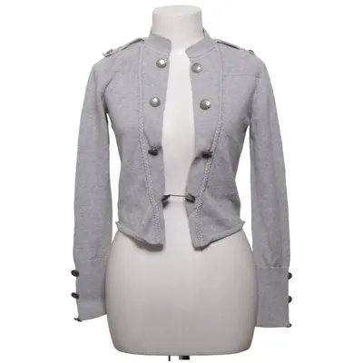 Cardigan (Grijs) van Tommy Hilfiger Denim Katoen