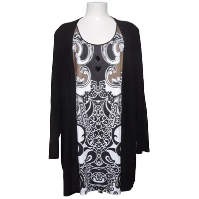Tunika (Svart, Vit, Brun, Flerfärgad) från Selection by Ulla Popken Elastan, Polyester, Viskos