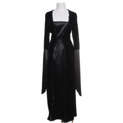 Maxi jurk (Zwart) van Black Pistol Polyester