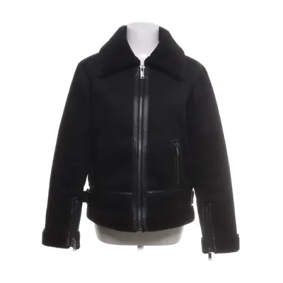 Shearling jacket (Black) from Yaya Women Polyester