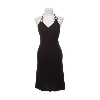 Halterneck dress (Brown) from Anna & Anna Cashmere, Cotton, Linen, Polyester, Silk, Viscose, Wool