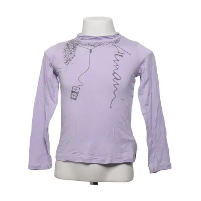 Långärmad t-shirt (Lila) från Armani Junior Elastan, Modal