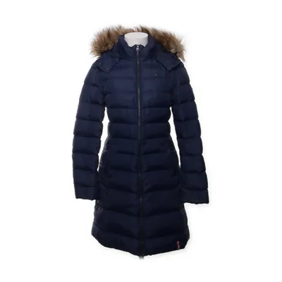 Dunkappa (Blå) från Hilfiger Denim Akryl, Pälsimitation, Skinn, Polyester