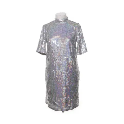 Jurk (Zilver, Meerkleurig) van H&M Polyamide, Polyester