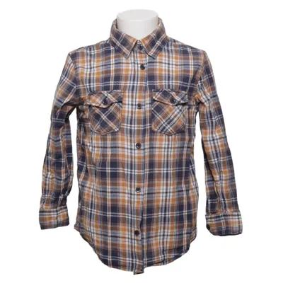Flannel shirt (Blue, Brown, White) from Lindex Kids Cotton