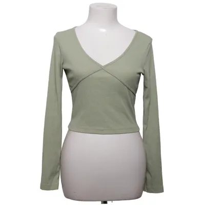 Lange mouwen shirt (Groen) van Chiquelle Elastaan