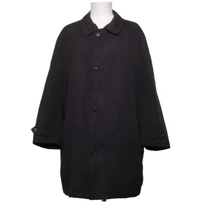 Coat (Gray) from DAKS London Cotton, Polyamide, Polyester