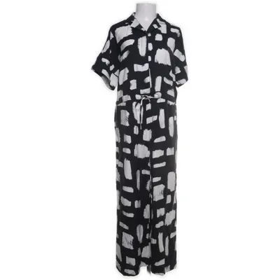 Maxi dress (Black, White) from Gina Collection Modal, Polyamide