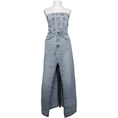 Denim dress (Blue) from Weekday Cotton