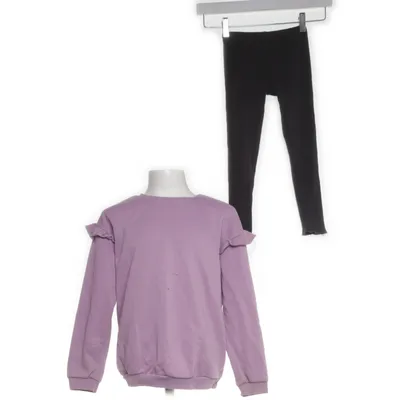 Pajamas (Black, Purple) from H&M Basic Cotton, Polyester, Elastane