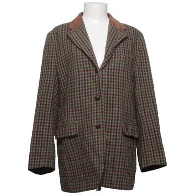 Kavaj (Brun, Blå, Grön) från Woman Collection H&M Akryl, Ull