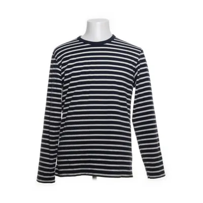 Långärmad t-shirt (Blå, Vit) från Uniqlo Bomull