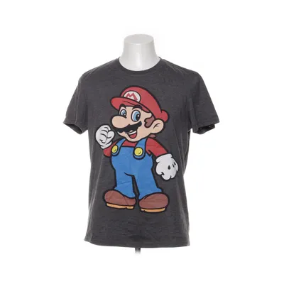 T-shirt (Grå, Flerfärgad) från Super Mario Bomull, Polyester