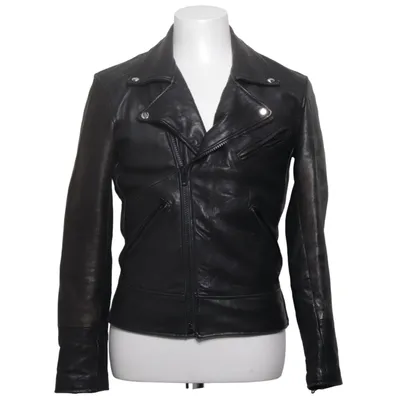 Bikerjacka (Svart) från Deadwood Skinn, Polyester