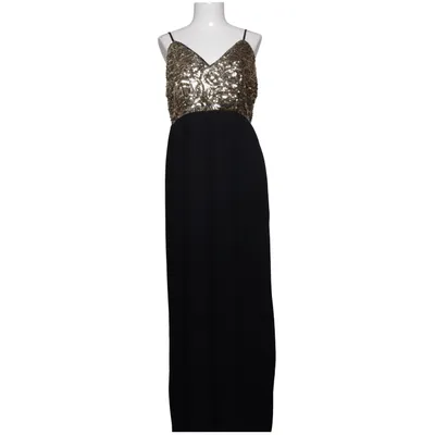 Robe longue (Noir, Or) de TFNC London Polyester