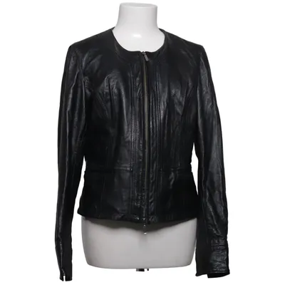 Veste en cuir (Noir) de Zeda Cuir, Polyester