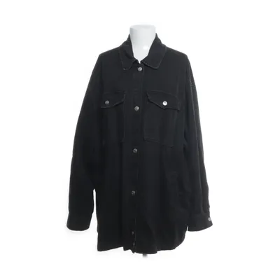 Jeansjacka (Svart) från Divided by H&M Bomull, Polyester