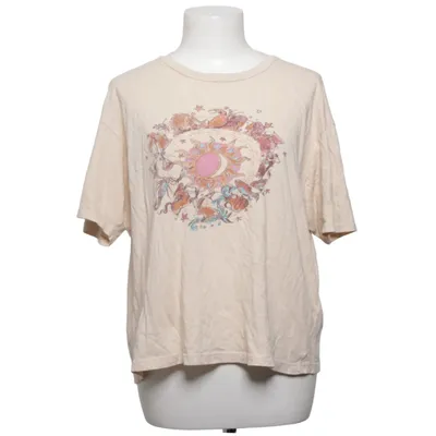 T-shirt (Beige) fra Urban Outfitters Bomuld