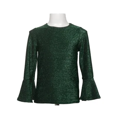 Top (Groen) van Minimarket Elastaan, Metallvezel, Polyamide, Polyester