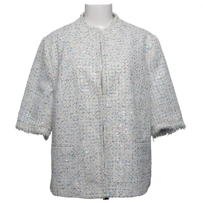 Jakke (Hvid, Flerfarvet) fra Judith Williams Acetat, Polyester