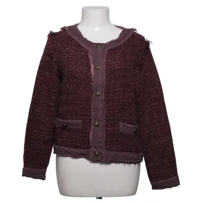 Cardigan (Violet) de Le Streghe Coton, Polyester, Laine