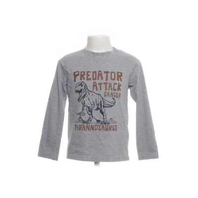 Långärmad t-shirt (Grå) från Vertbaudet Bomull, Viskos