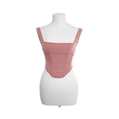 Crop top (Roze) van House of CB Polyamide, Elastaan