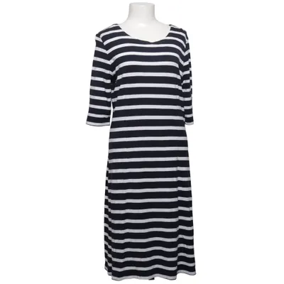 Dress (Blue, White) from Miss Via Elastane, Polyamide, Viscose