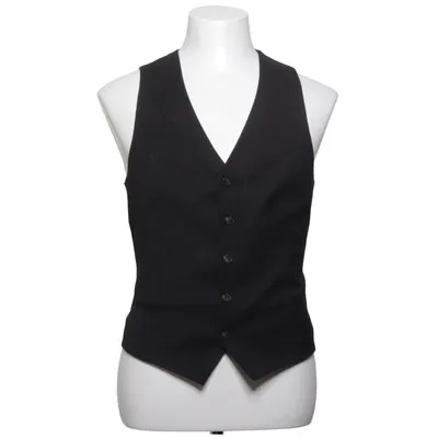 Suit vest (Black) from H&M Polyester, Viscose, Elastane