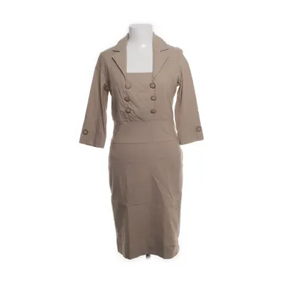 Klänning (Beige) från Rouge Bomull, Elastan, Polyester
