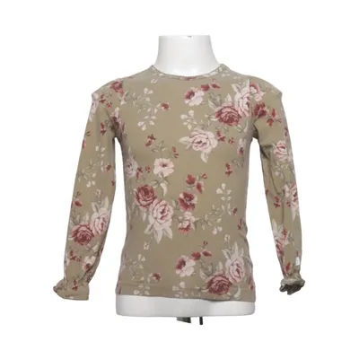 Long sleeve T-shirt (Green, Pink, Multicolored) from Newbie by KappAhl Cotton, Elastane