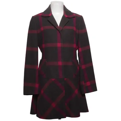Frakke (Grå, Pink) fra Marks & Spencer Polyester, Viscose, Uld