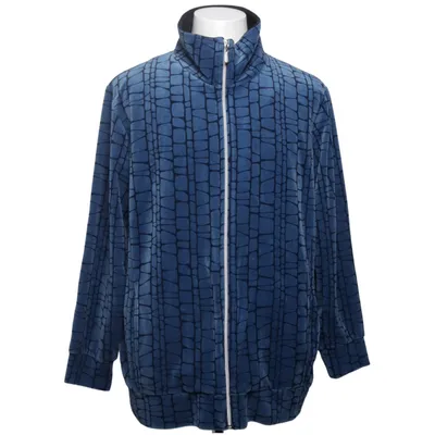 Veste (Bleu) de Harmony Coton, Polyester
